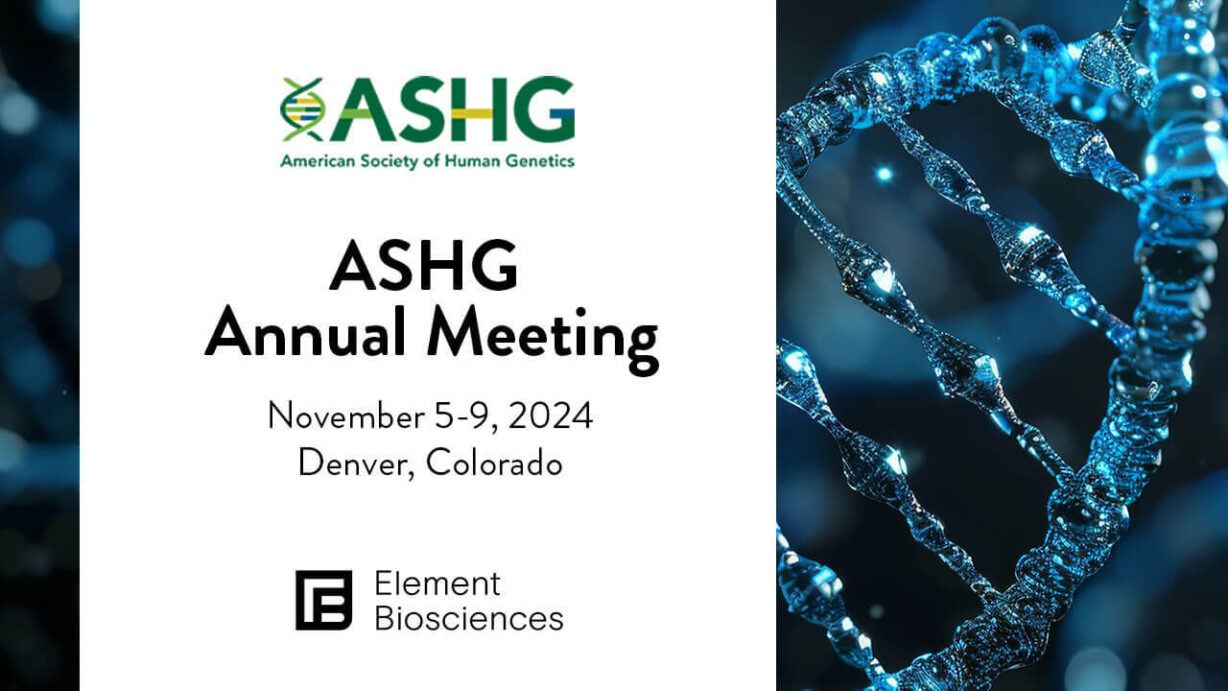 Meet Element Biosciences at ASHG 2024